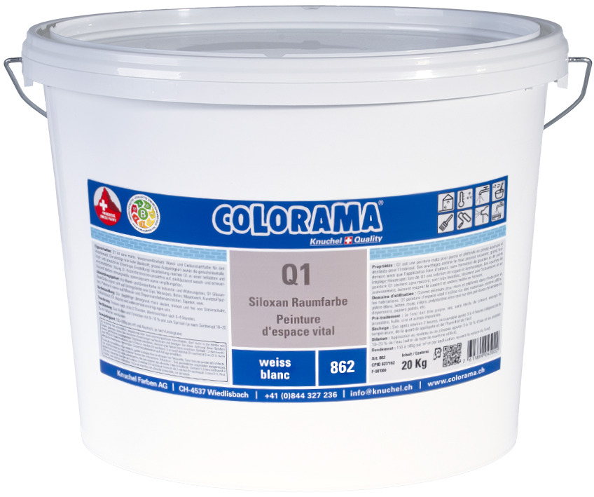 Silikon-und Silikatfarben