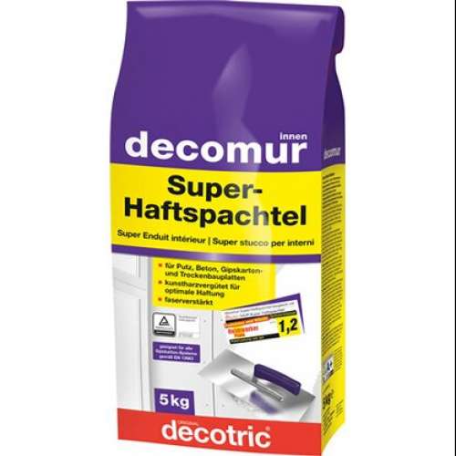 DECOMUR Super-Haftspachtel